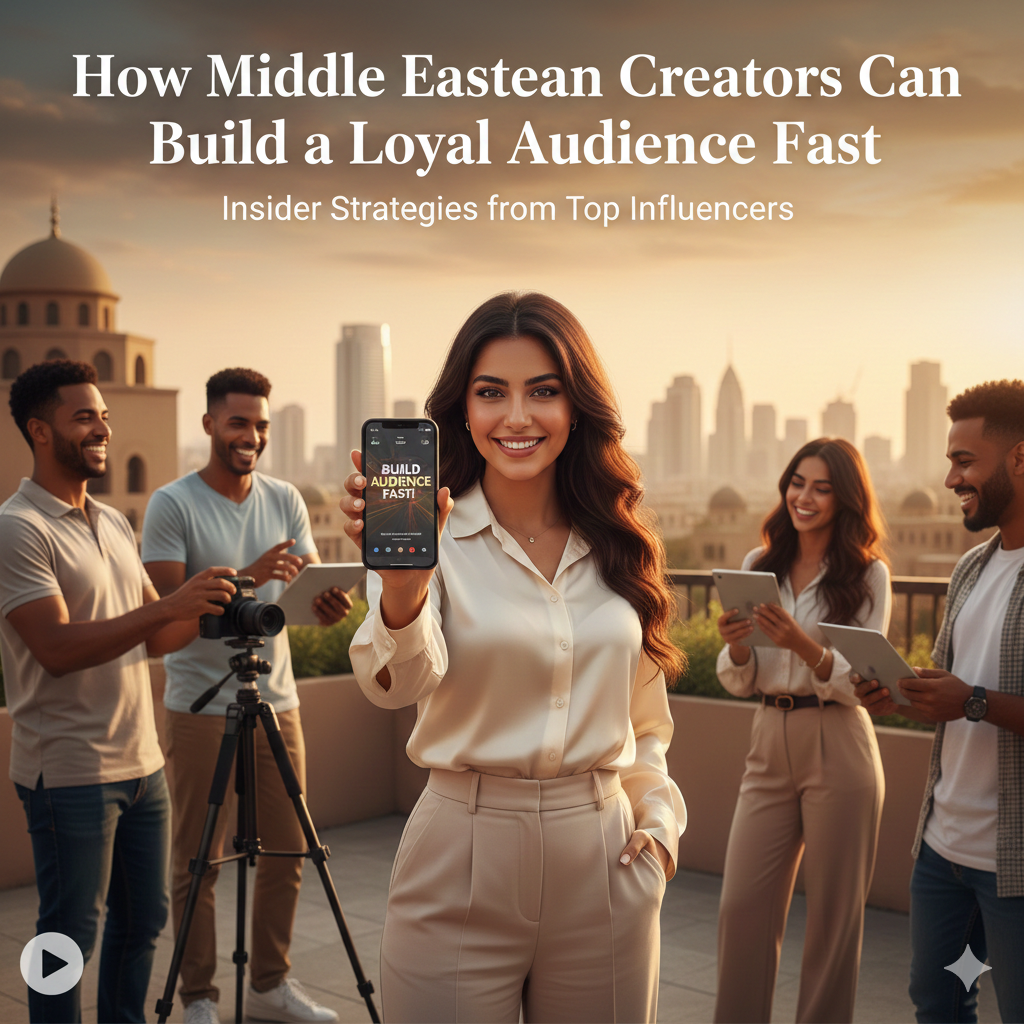 How Middle Eastern Creators Can Build a Loyal Audience Fast